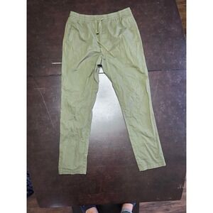 Grand Running Club GRC Flight Pants Olive Green Ripstop Mens Medium